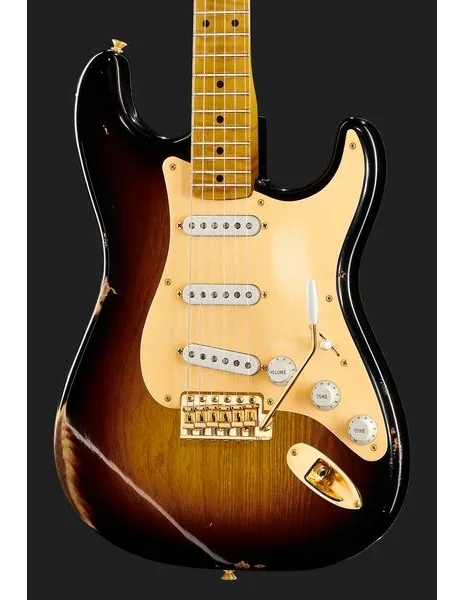 Fender 55 Strat Bone Tone WF2CS Relic, detail 4