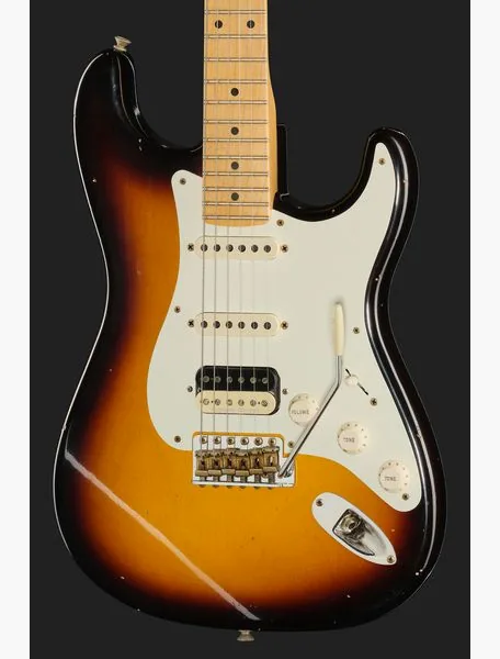 Fender 55 Strat MN 2TSb JRN, detail 4