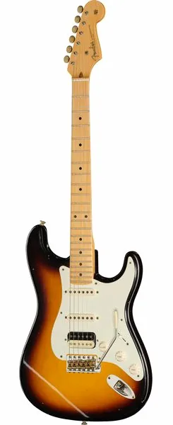 Fender 55 Strat MN 2TSb JRN, front view