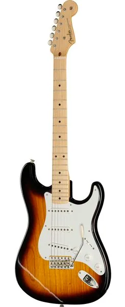 Fender 55 Strat MN Sunburst CC, front view