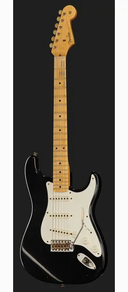 Fender 56 Strat BLK Journeyman Relic, detail 2
