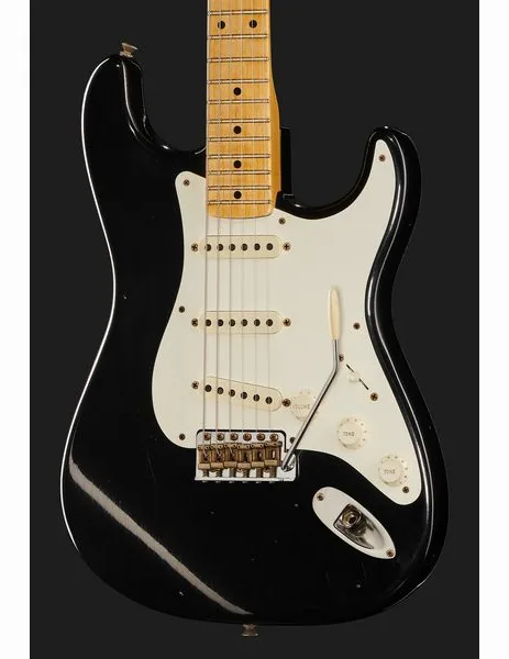 Fender 56 Strat BLK Journeyman Relic, detail 4