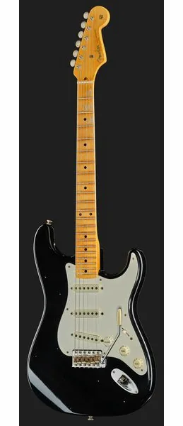 Fender 56 Strat Relic Aged Black LTD, detail 2