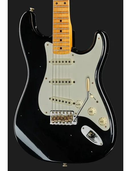 Fender 56 Strat Relic Aged Black LTD, detail 4