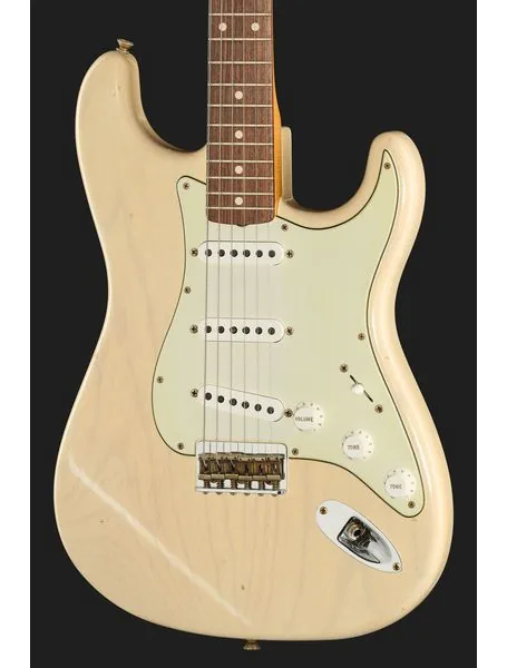 Fender 59 Strat RW Vintage Blonde JRN, detail 4