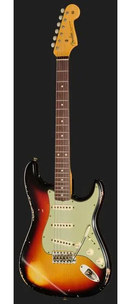Fender 60 Strat 3TSB Relic, detail 2
