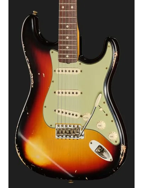 Fender 60 Strat 3TSB Relic, detail 4