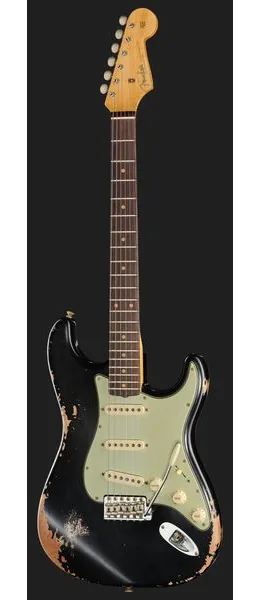 Fender 60 Strat ABLK Heavy Relic, detail 2