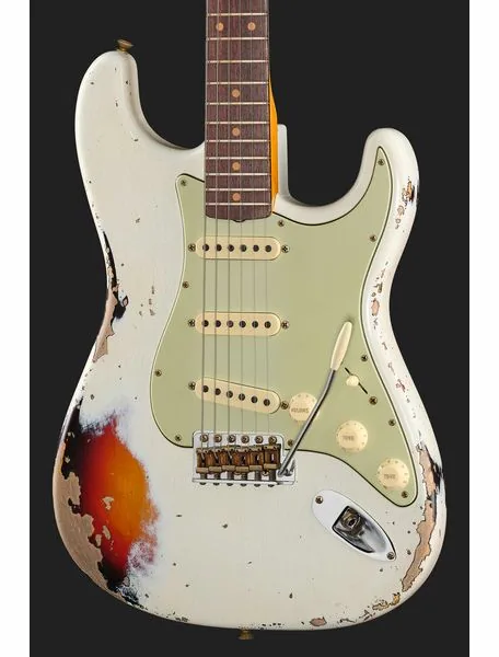 Fender 60 Strat AOW/3TSB Heavy Relic, detail 4