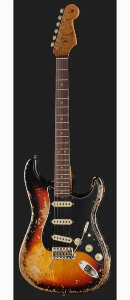 Fender 60 Strat C3TSB SH Relic, detail 2