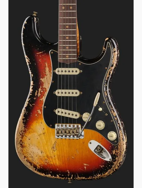 Fender 60 Strat C3TSB SH Relic, detail 4