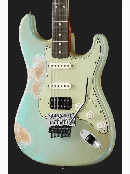 Fender 60 Strat HSS HR MBAH SADB, detail 4