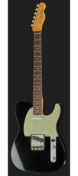 Fender 60 Tele BLK JM Relic RW, detail 2