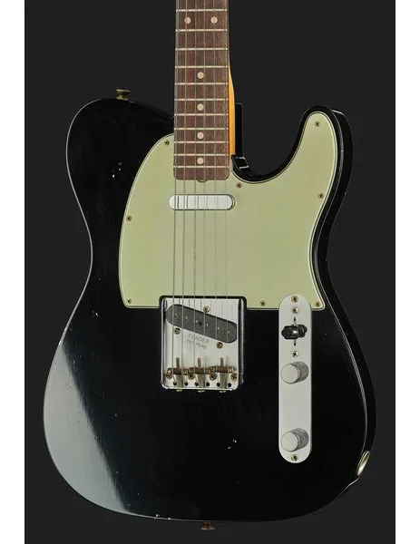 Fender 60 Tele BLK JM Relic RW, detail 4
