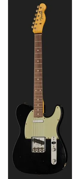 Fender 60 Tele BLK Journeyman Relic, detail 2