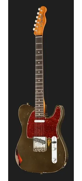 Fender 60s Tele Relic CF over 3TSB, detail 2