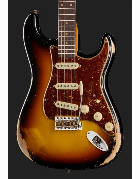 Fender 61 Strat Heavy Relic FSB, detail 4