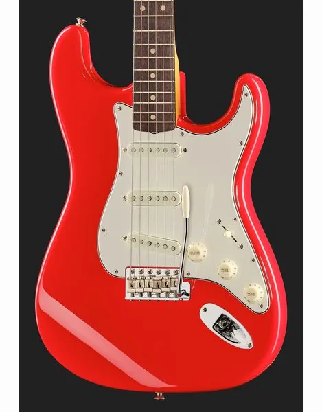 Fender 61 Strat Hot Rod Red RW NOS, detail 4