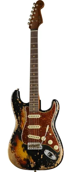 Fender 61 Strat Roasted ABCS SH Relic, front view