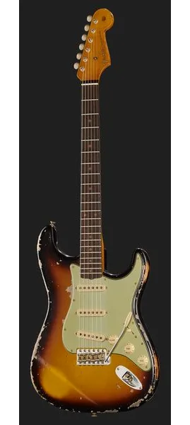 Fender 61 Strat SFA3CS Heavy Relic, detail 2