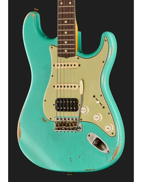 Fender 61 Strat SFG Relic HSS MBAH, detail 4