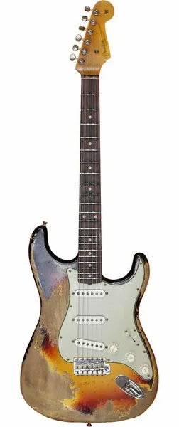 Fender 62/63 Strat SHR 3T Sunburst, front view