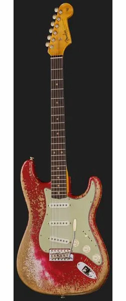 Fender 62/63 Strat SHR Dakota Red, detail 2