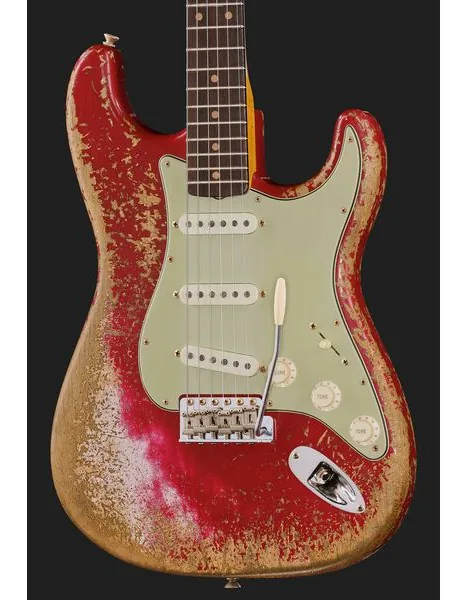 Fender 62/63 Strat SHR Dakota Red, detail 4
