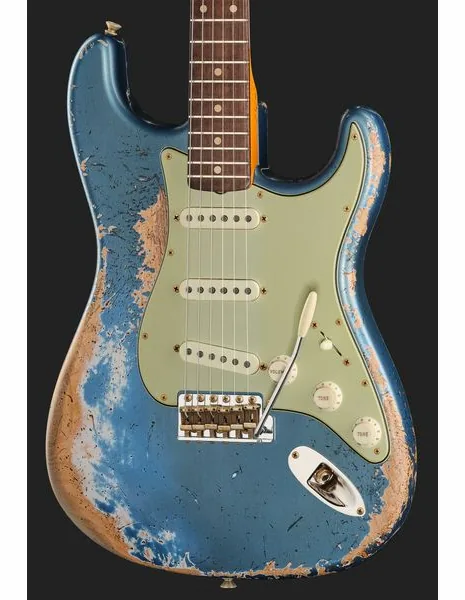 Fender 62/63 Strat SHR Lake Placid, detail 4