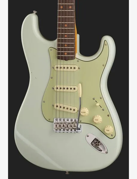 Fender 62 Poblano Strat Jmr ASB, detail 4