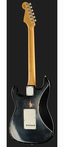 Fender 63 Strat Black Relic, detail 3