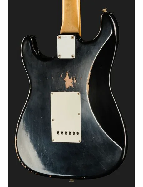 Fender 63 Strat Black Relic, detail 5