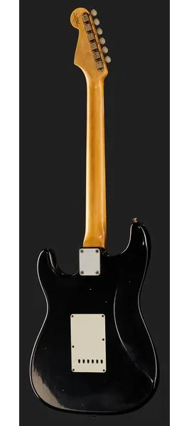 Fender 63 Strat BLK Journeyman Relic, detail 3