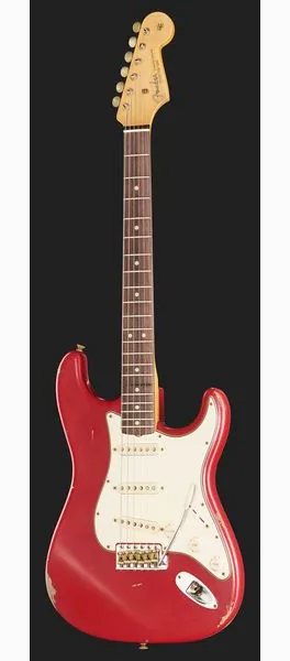 Fender 63 Strat Relic DAR MBDB, detail 2