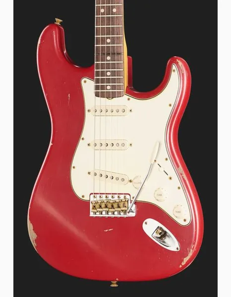 Fender 63 Strat Relic DAR MBDB, detail 4