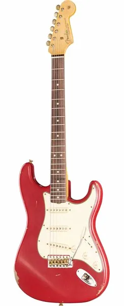 Fender 63 Strat Relic DAR MBDB, front view