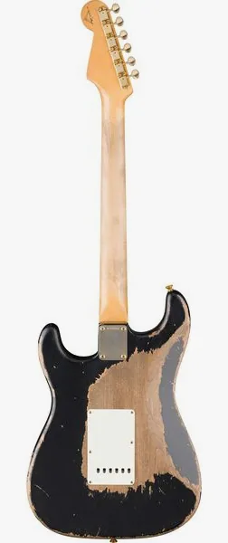 Fender 63 Strat Relic MBPW BK, detail 2
