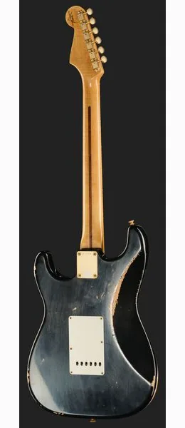 Fender 63 Strat RW Black Relic HSS, detail 3