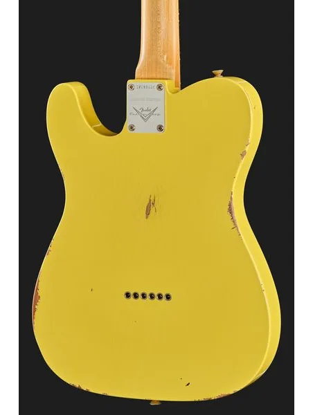Fender 63 Tele Relic Canary Yellow, detail 5