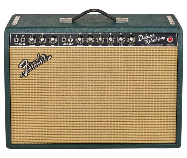 Fender 65 Deluxe Reverb BRG, detail 3