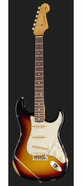 Fender 65 Strat 3CS Relic, detail 2
