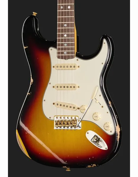 Fender 65 Strat 3CS Relic, detail 4