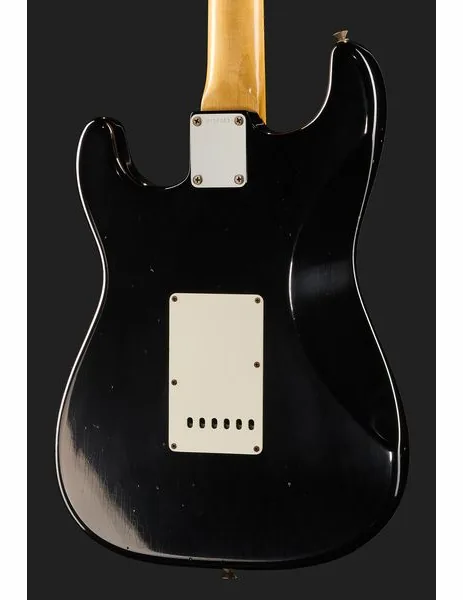 Fender 65 Strat BLK Journeyman Relic, detail 5