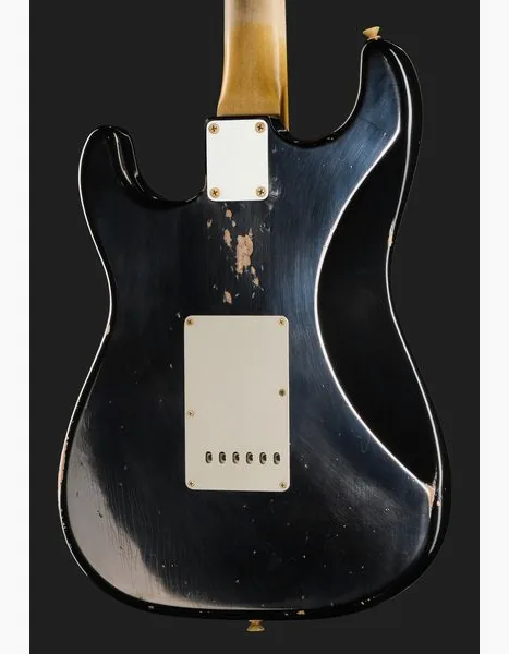 Fender 65 Strat BLK Relic, detail 5