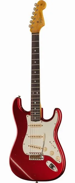 Fender 65 Strat CAR Journeyman Relic, front view