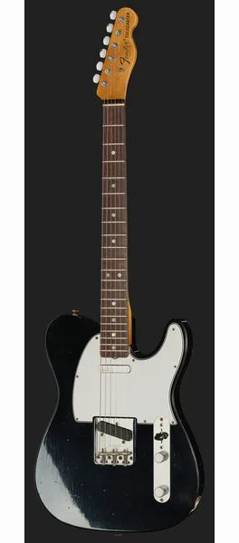 Fender 67 Tele Black JM Relic, detail 2