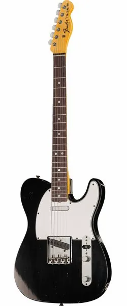 Fender '67 Tele BLK Journeyman Relic, front view