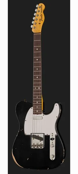 Fender 67 Tele BLK Relic, detail 2