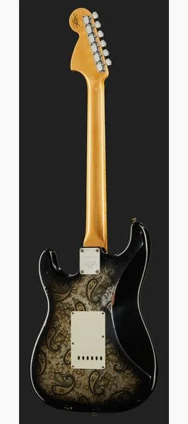 Fender 68 Strat Relic Black Paisley, detail 3