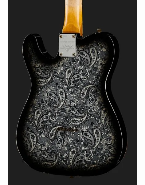 Fender 68 Tele Black Paisley Relic, detail 5